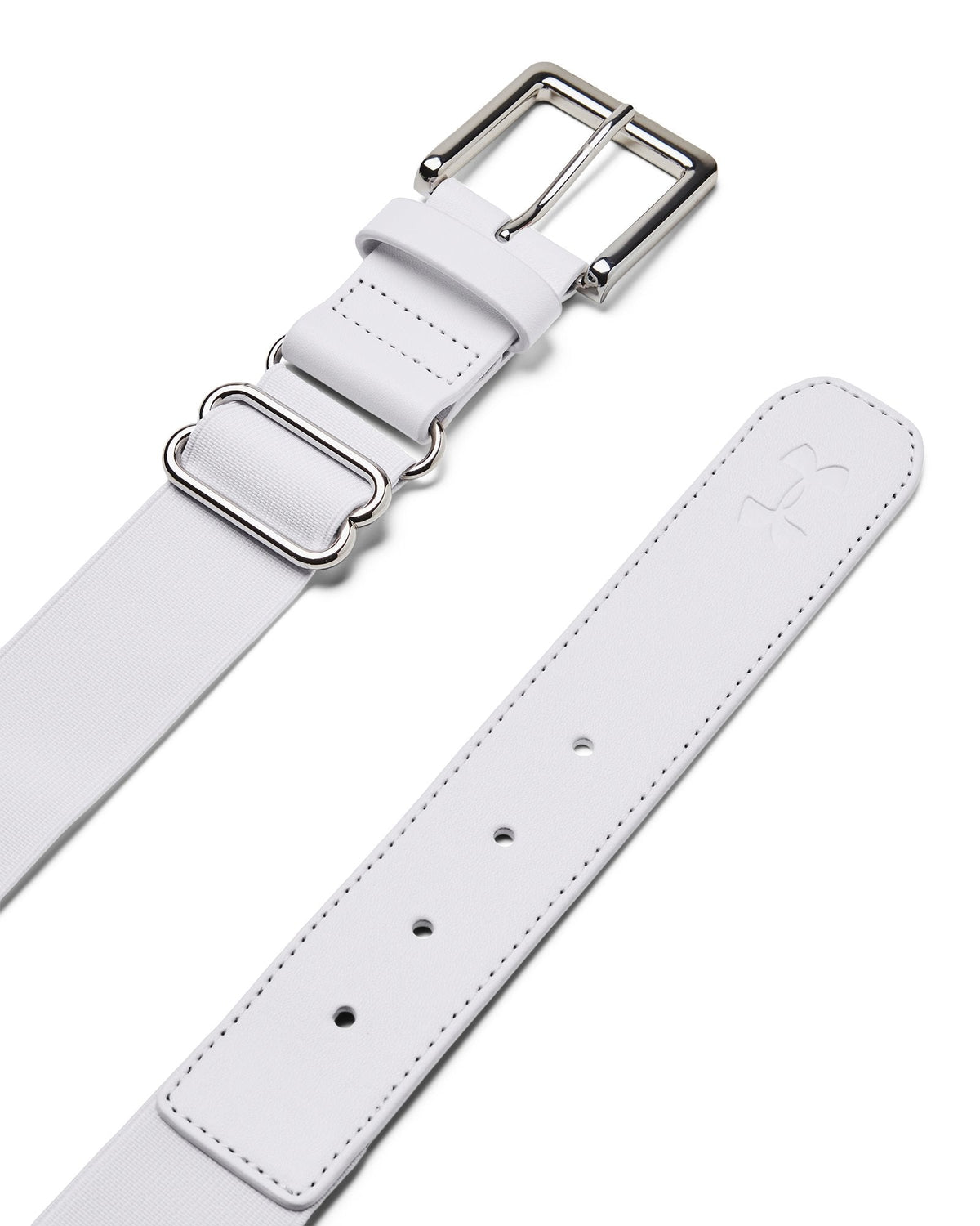 UA Baseball Men's Belt - White