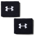 UA Performance Men's 2-Pack 3" Wristband - Black