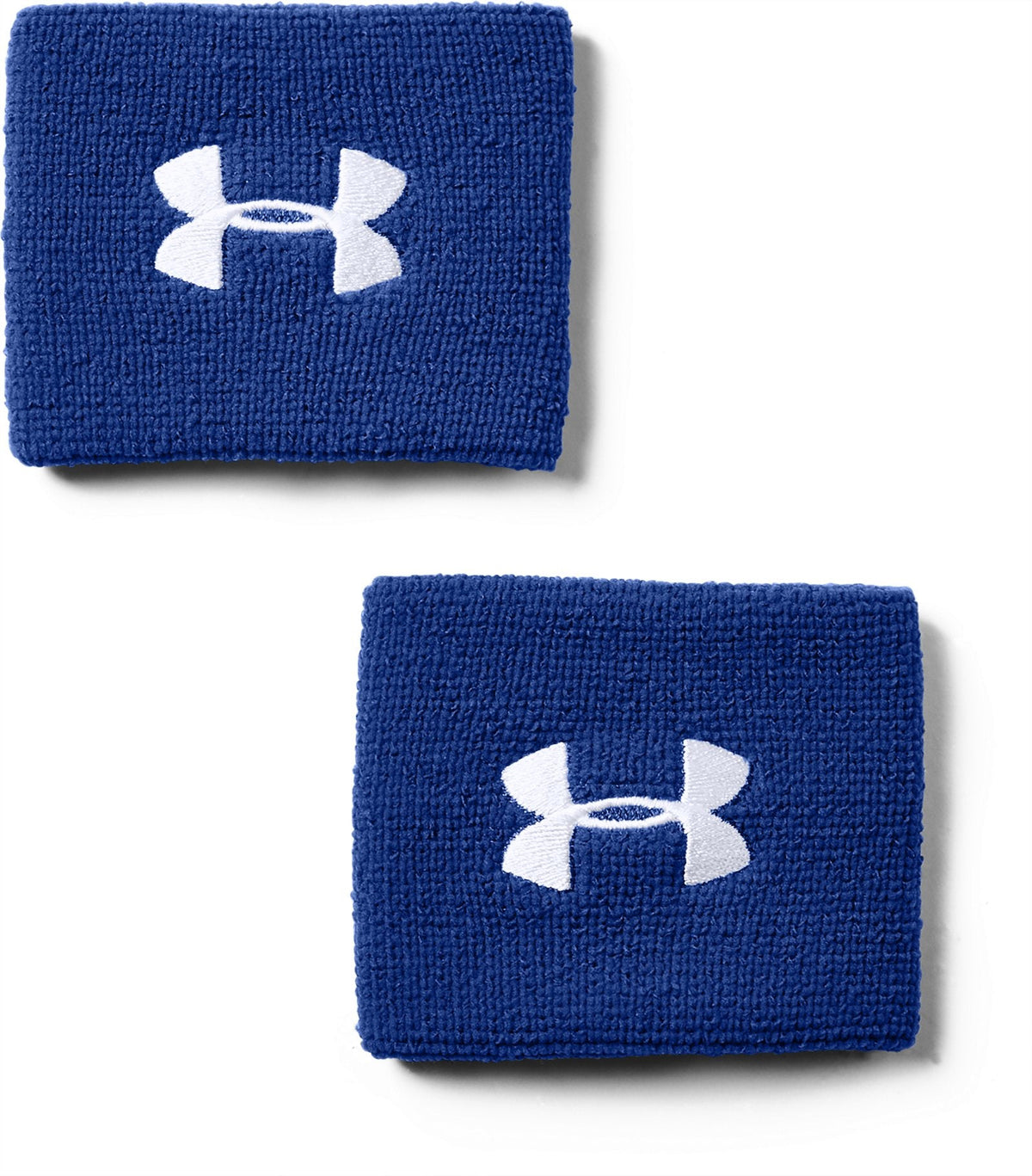UA Performance Men's 2-Pack 3" Wristband - Blue