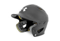 UA Converge Matte Boys' Batting Helmet - Black