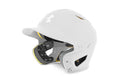 UA Converge Matte Boys' Batting Helmet - White