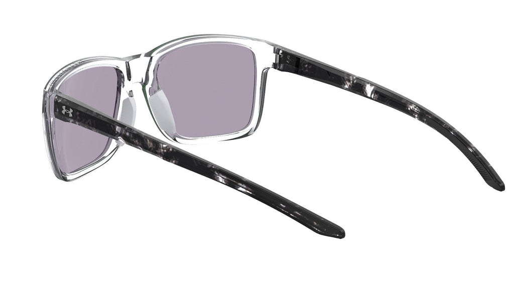 UA Hustle Mirror Unisex Sunglasses - White