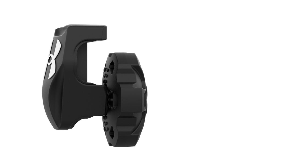 UA Football Visor Clips - Black