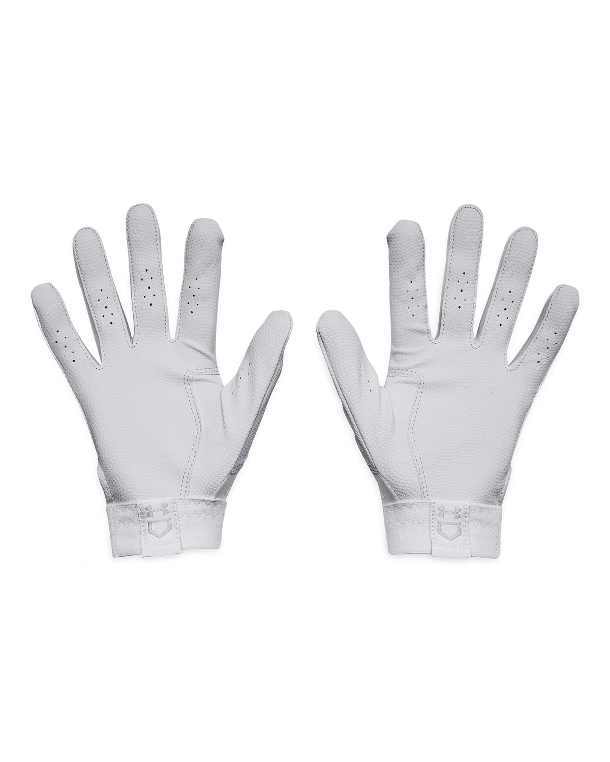 UA Radar Women's Batting Gloves - White