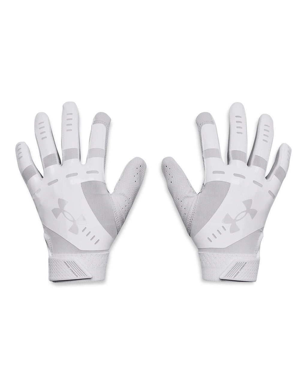 UA Radar Women's Batting Gloves - White