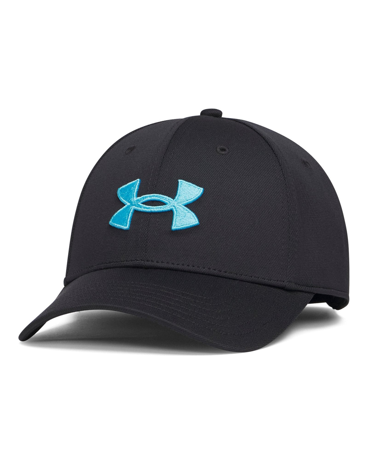 UA Blitzing Low Men's Stretch Fit Cap - Black