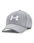 UA Blitzing Low Men's Stretch Fit Cap - Gray