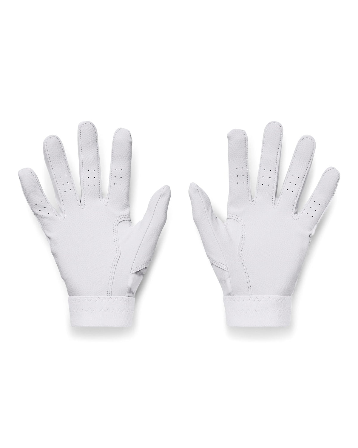 UA Clean Up Boys' Batting Gloves - Black
