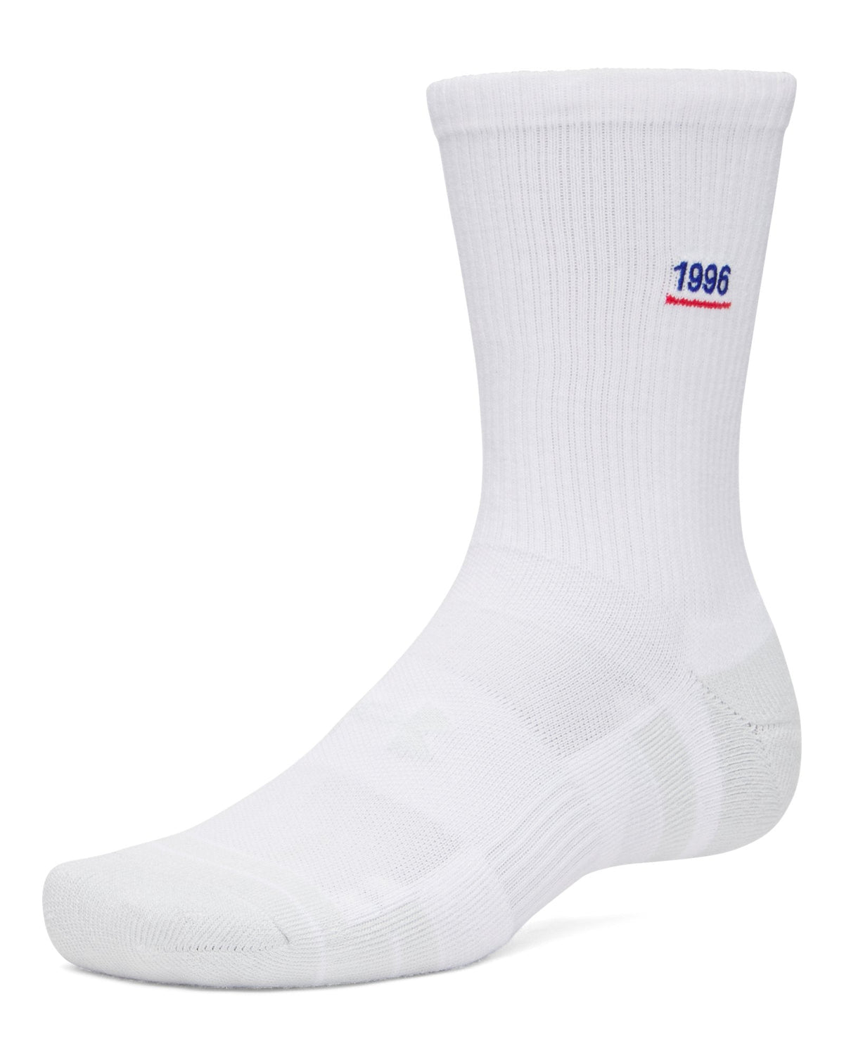 UA Performance Tech™ Unisex 3-Pack Crew Socks - White