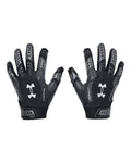 UA F9 Nitro Boys' Football Gloves - Black