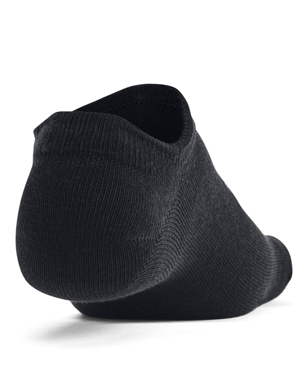 UA Essential Unisex 6-Pack No-Show Socks - Black