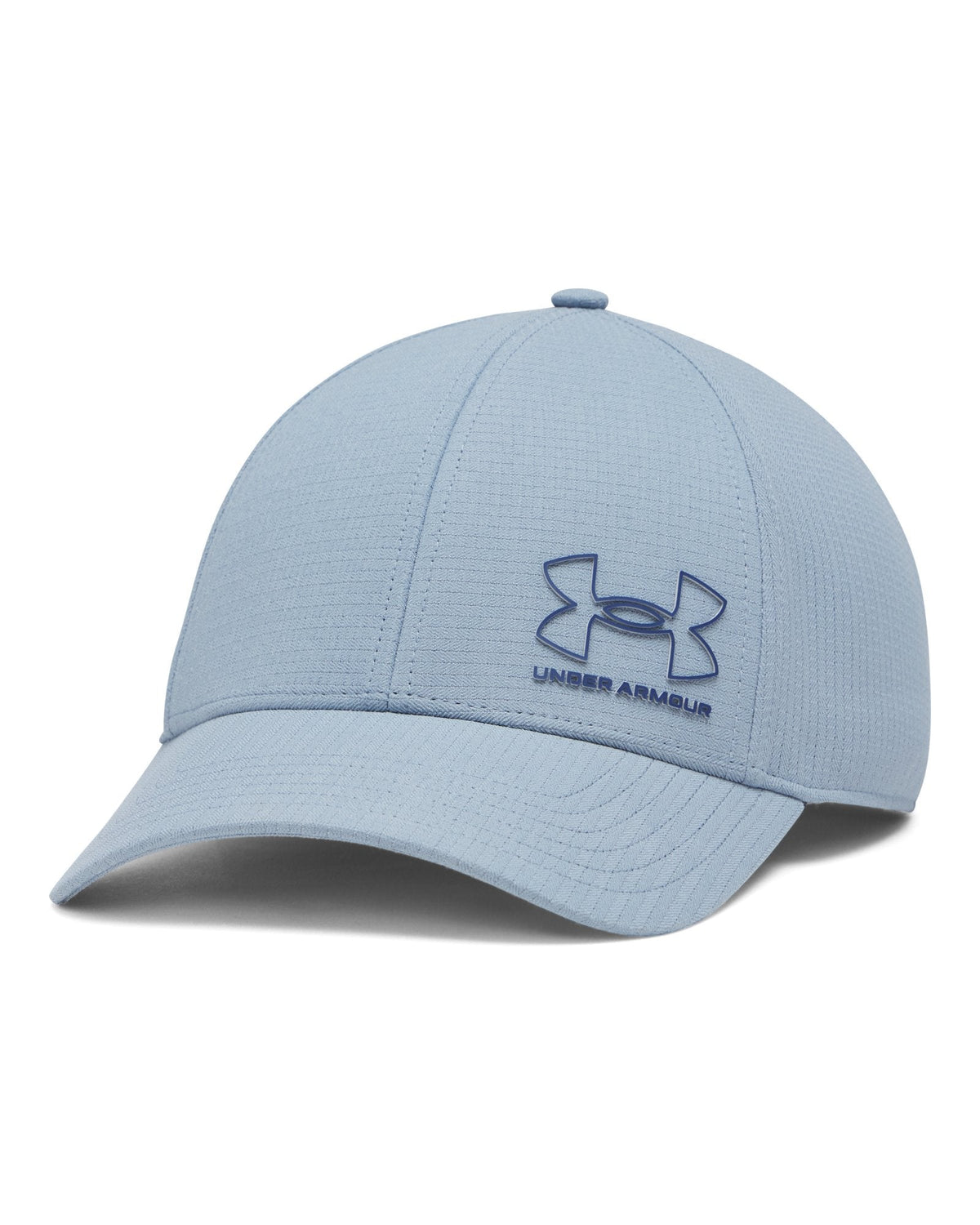 UA ArmourVent Low Men's Stretch Fit Cap - Blue