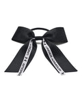 UA Team Bow Women's Hair Tie - Black