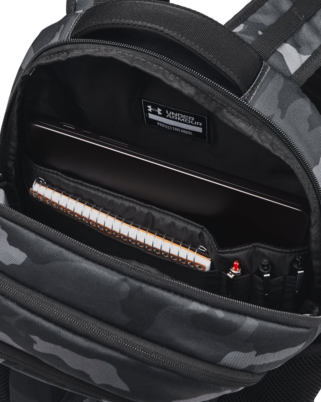 UA Hustle 6.0 Backpack - Black