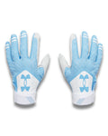 UA Glyde Kids' Batting Gloves - Blue