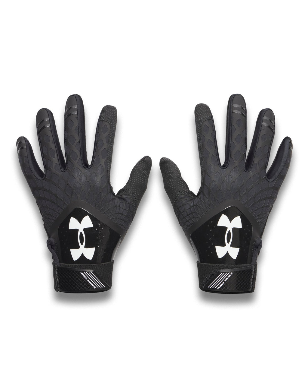 UA Glyde Women's Batting Gloves - Black