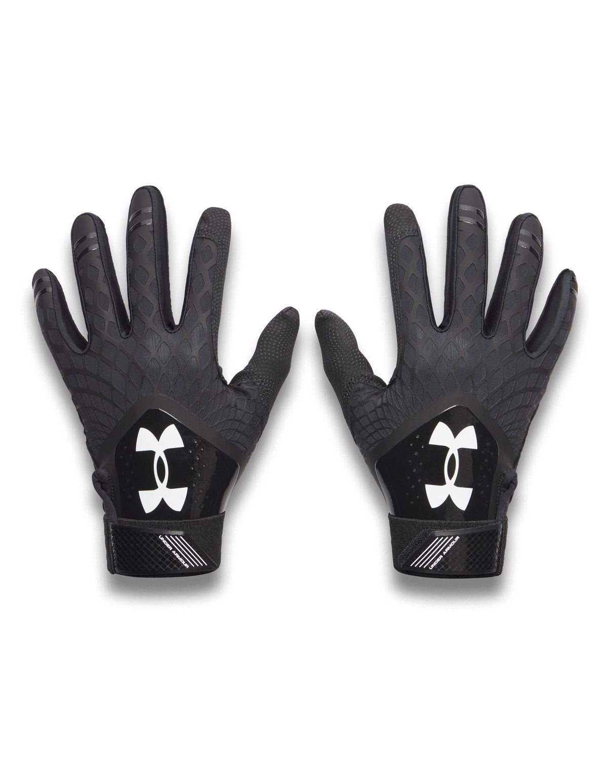 UA Glyde Women's Batting Gloves - Black