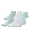 UA Essential Unisex 6-Pack Low Cut Socks - Blue