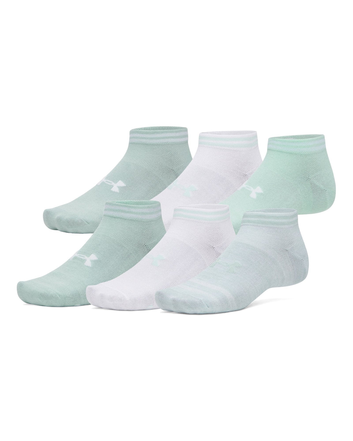 UA Essential Unisex 6-Pack Low Cut Socks - Blue