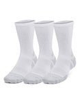 UA Performance Tech Pro Unisex 3-Pack Crew Socks - White