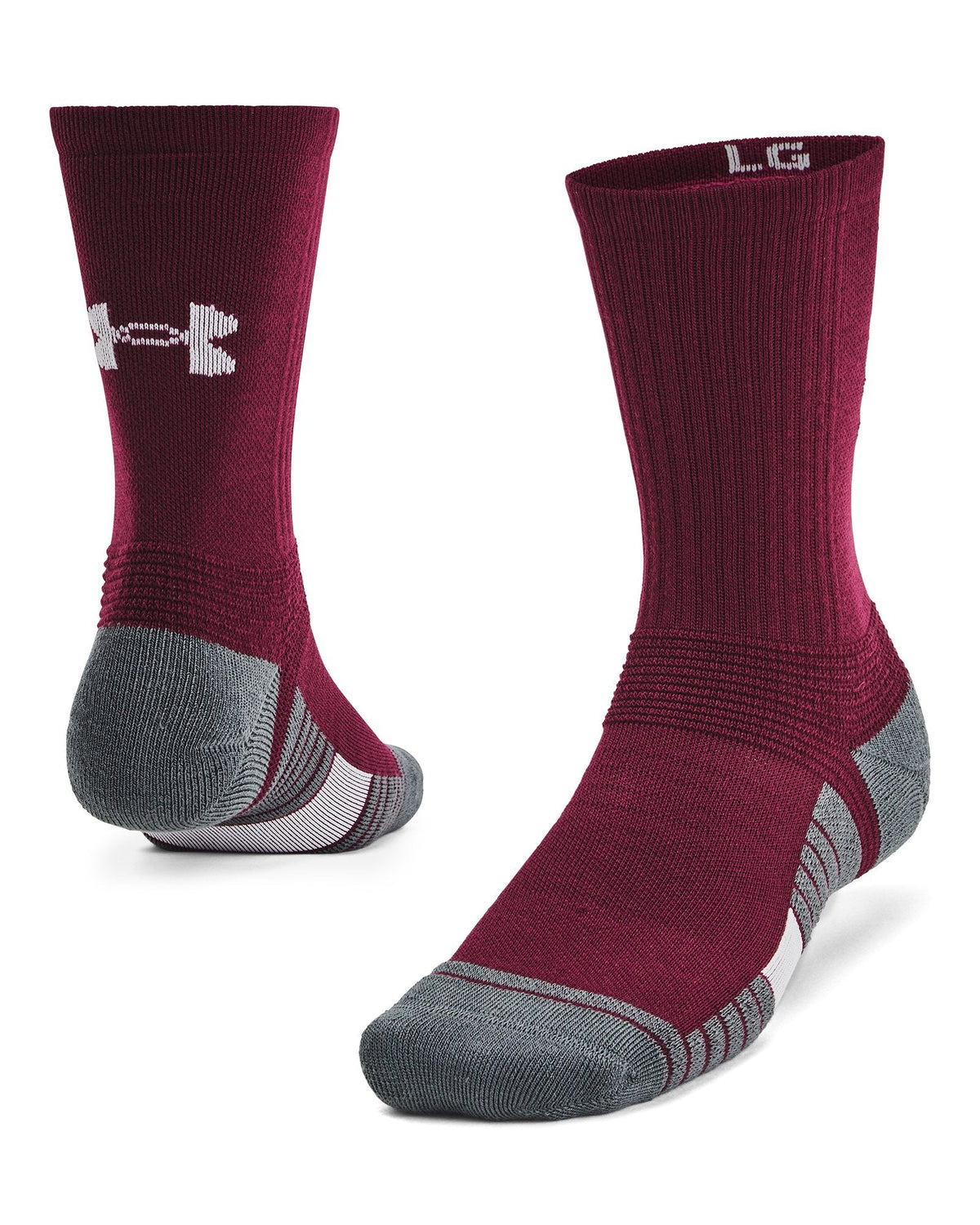 UA Team Unisex Crew Socks - Red