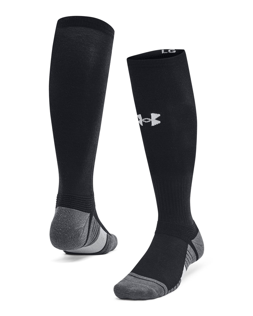 UA Team Unisex Over-The-Calf Socks - Black