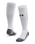 UA Team Unisex Over-The-Calf Socks - White