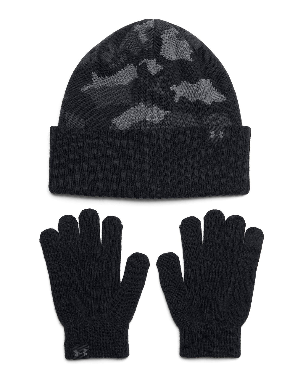 UA Beanie & Gloves Boys' Set - Green
