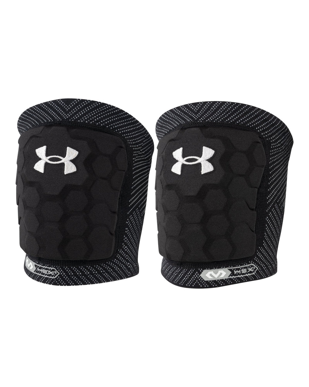 UA Strive 3 Unisex Volleyball Knee Pads - Black