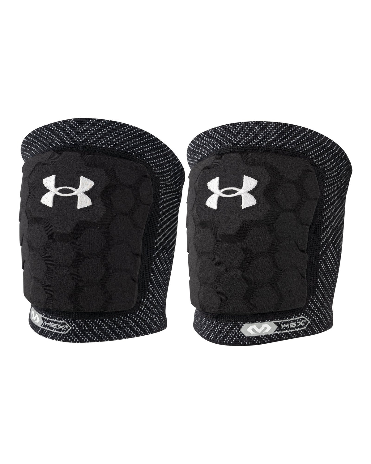 UA Strive 3 Unisex Volleyball Knee Pads - Black