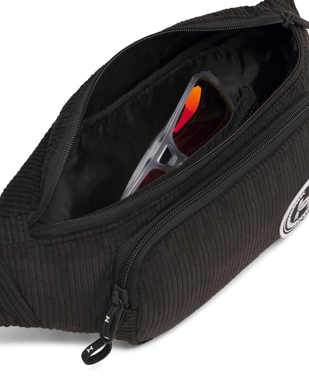 UA Studio Cord Waist Bag Crossbody - Black
