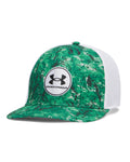 UA Drive Mid Men's Stretch Fit Cap - Green