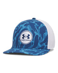 UA Drive Mid Men's Stretch Fit Cap - Blue