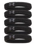 UA Soft 5-Pack Women's Hair Ties - Black