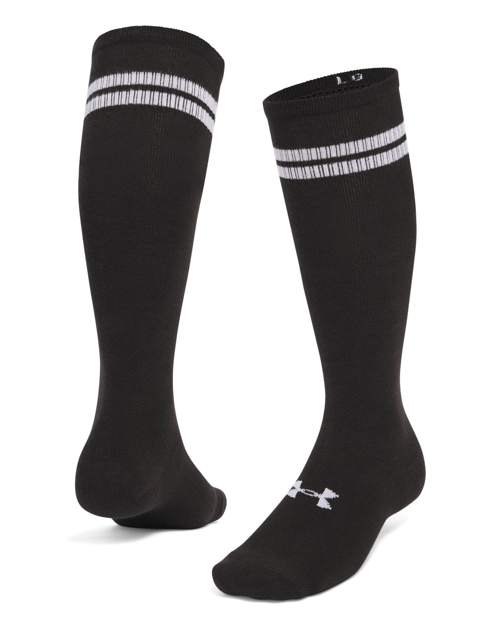 UA Sportstyle Cotton Unisex Over-The-Calf Socks - Black