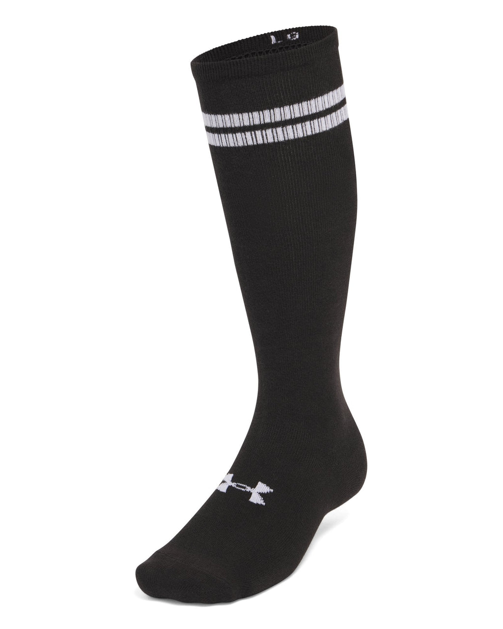 UA Sportstyle Cotton Unisex Over-The-Calf Socks - Black