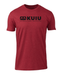 KUIU Block Logo T-Shirt | Cardinal