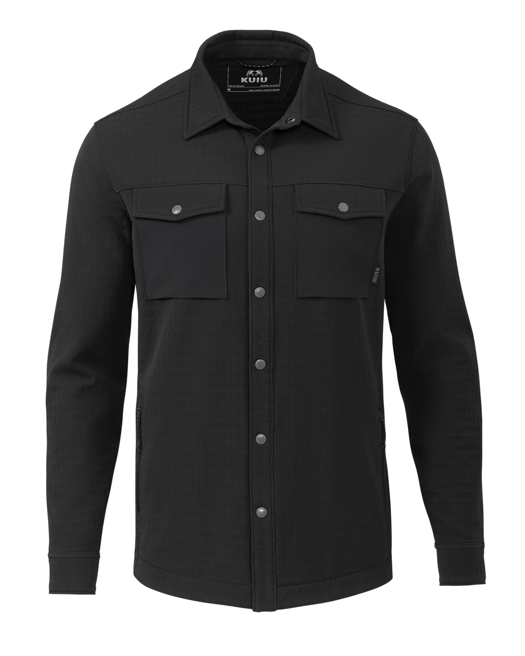 Blockfield Fleece Shirt Jacket | Black