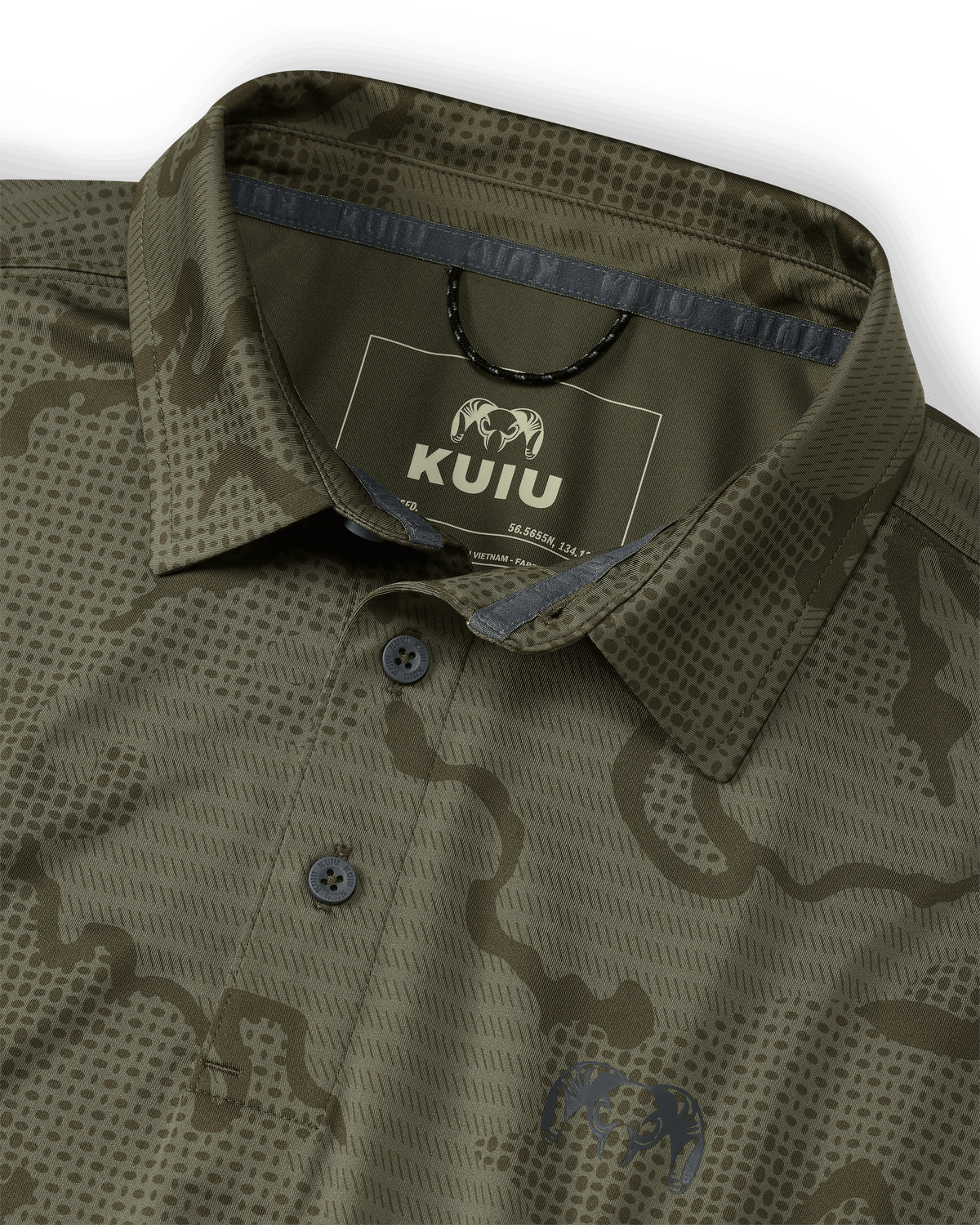 KUIU Performance Polo | Dark Sage Tonal