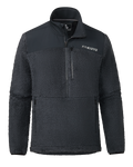 Sherpa Fleece Zip Pullover | Nightfall