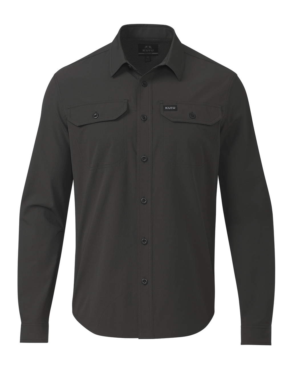 Gauge LS Work Shirt | Asphalt