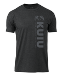 KUIU Solid Vertical T-Shirt | Charcoal