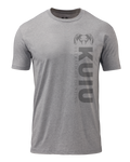 KUIU Solid Vertical T-Shirt | Heather Grey