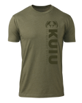 KUIU Solid Vertical T-Shirt | Military Green