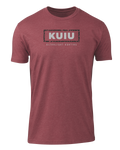 KUIU Box Logo T-Shirt | Cardinal