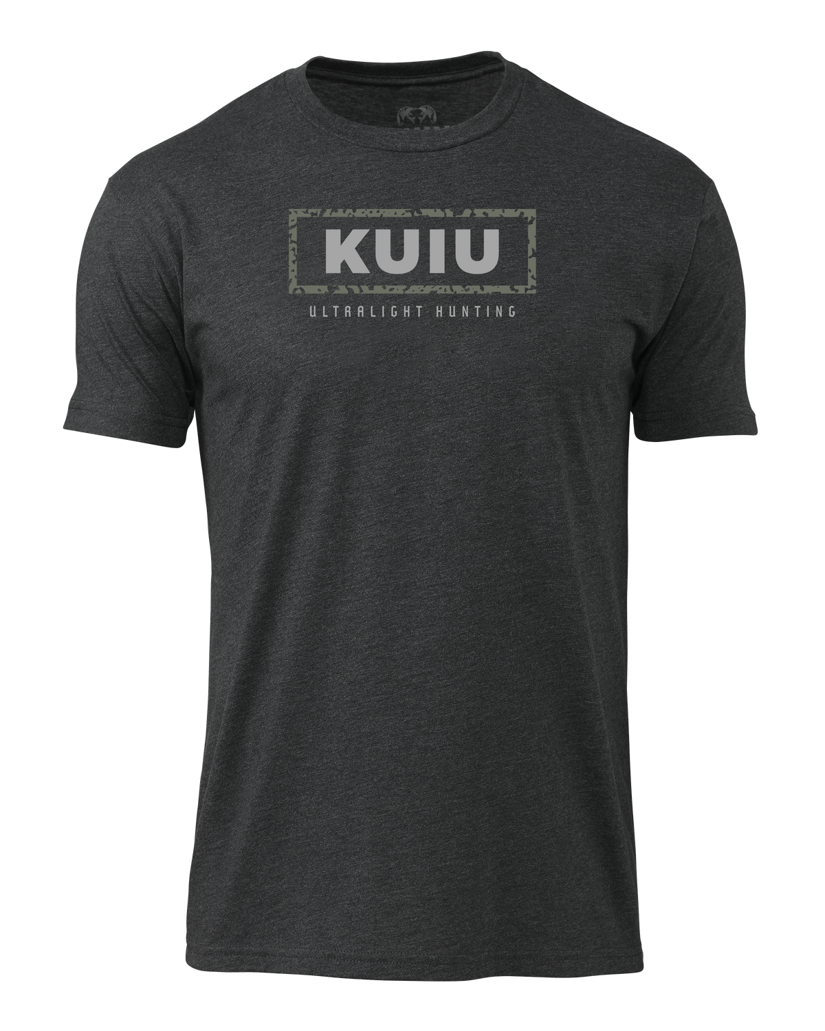 KUIU Box Logo T-Shirt | Charcoal