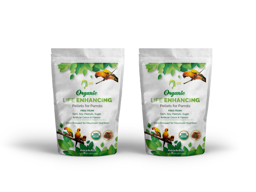 Organic Parrot Pellets (8lbs)