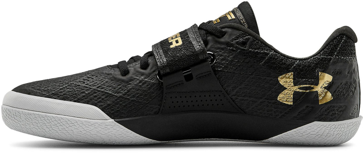 UA Centric Grip Unisex Track Shoes - Black