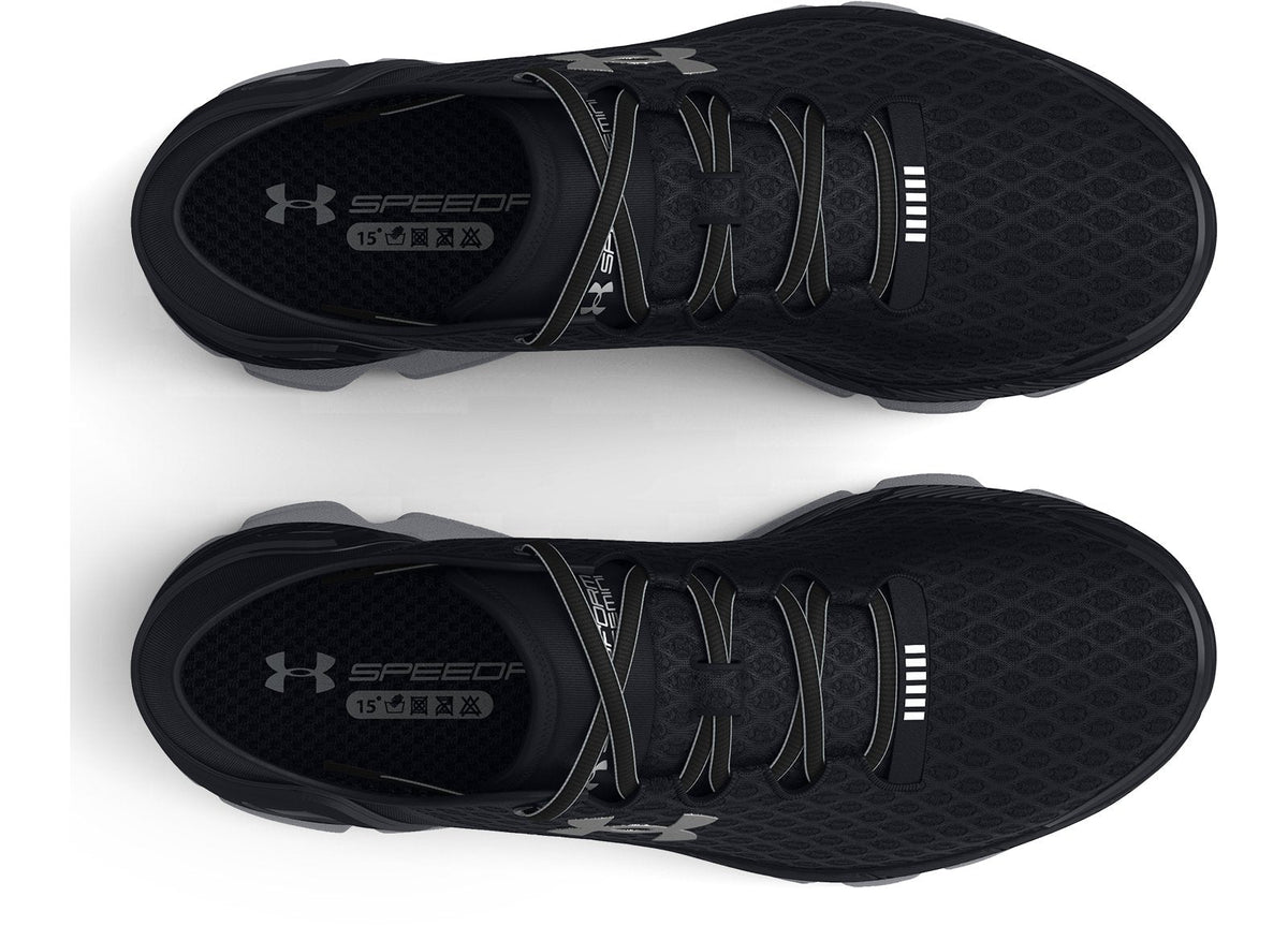 UA SpeedForm® Gemini Unisex Running Shoes - Black