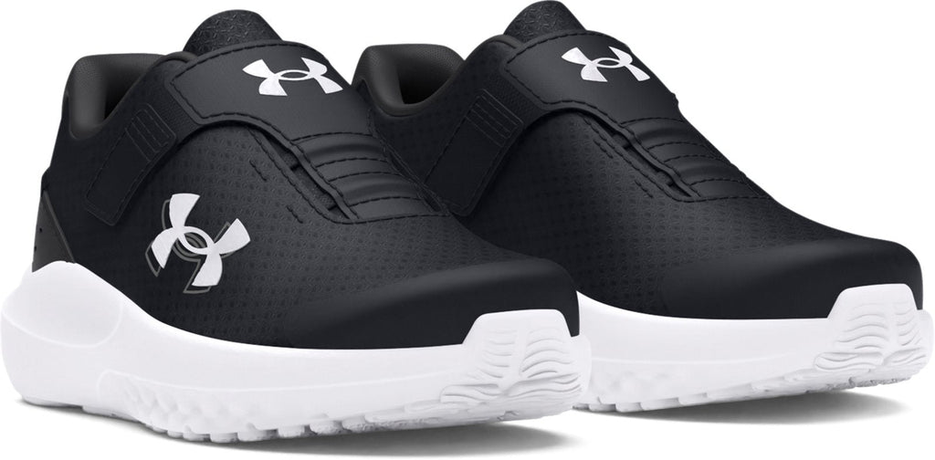 UA Surge 4 Boys' Infant Running Shoes - Black